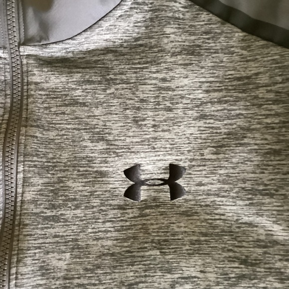 Men”s Jacket Gray Under‎ Armor Cold Gear Zip Up Size XXL - Picture 5 of 10